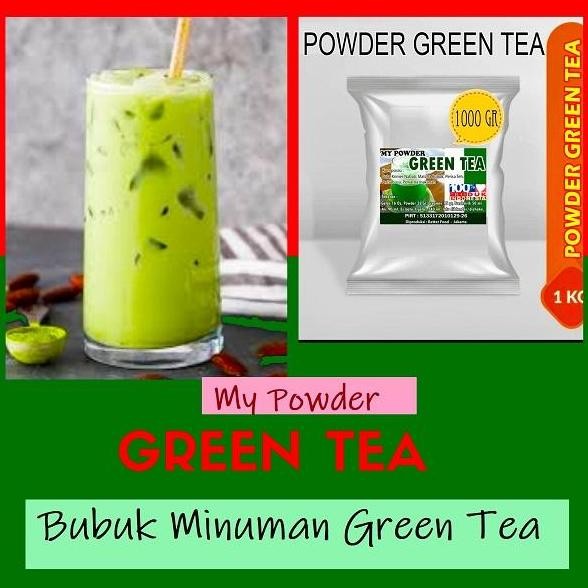 

Bubuk Green Tea - Bubuk Green Tea 1Kg - Matcha Green Tea (Mine)