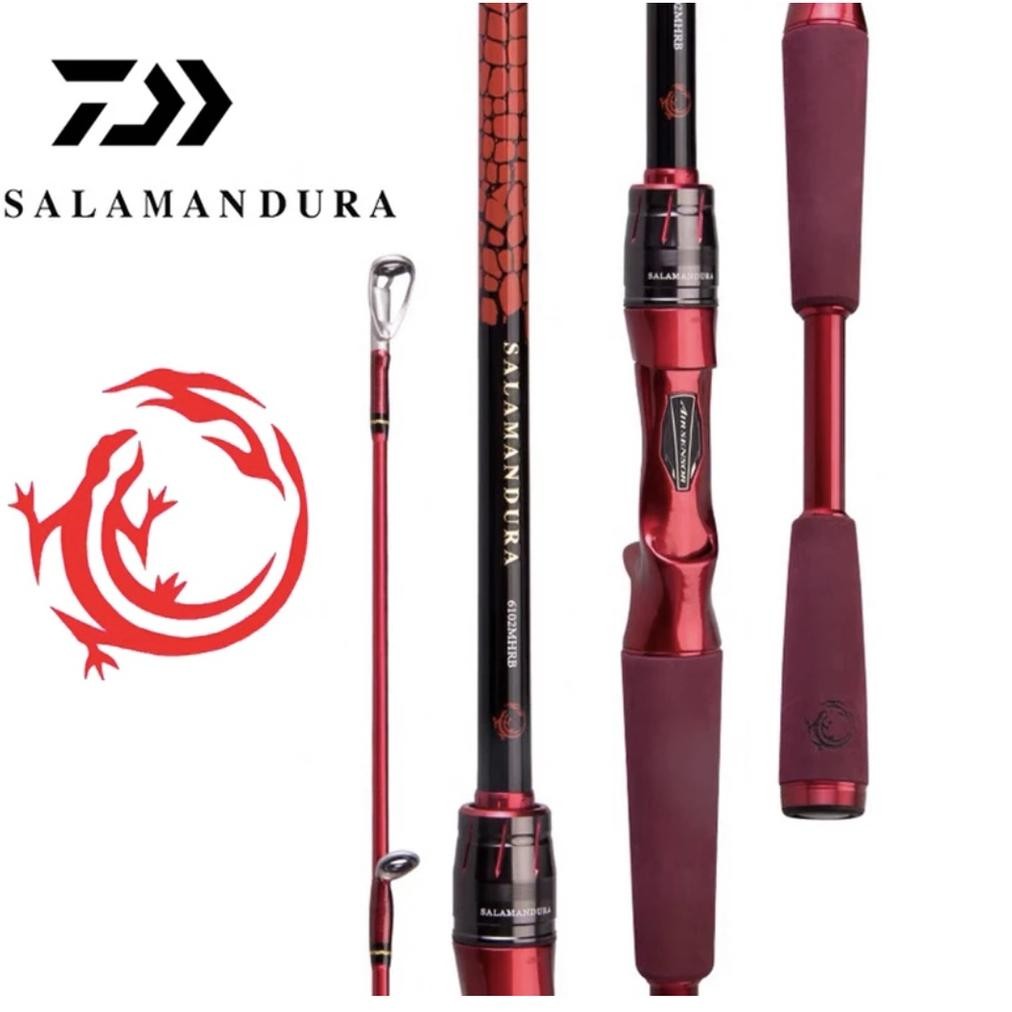 Terlaris Joran Daiwa Salamandura Original  Rod Spinning Dan Bc L 2 Section  Technology Hvf