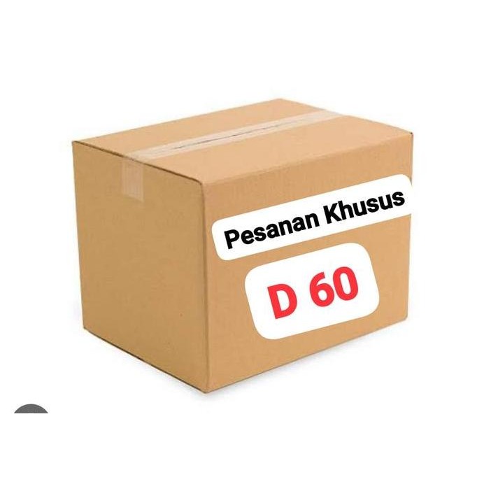 

TERBARU - Pesanan Khusus D60