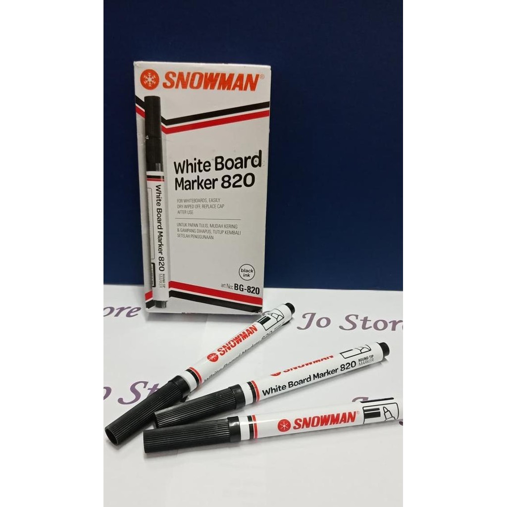 

Snowman Whiteboard Marker 820 Perlusin