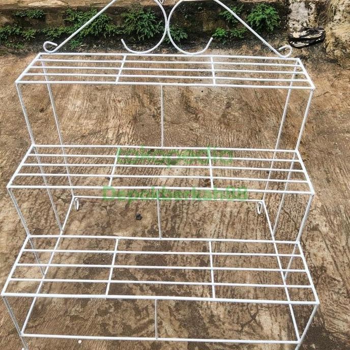 Besi 8Mm/Rak Sepatu Besi Minimalis/Rak Sepatu Besi 3 Tingkat