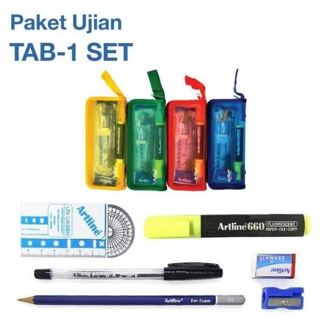 

Jual Grosir Paket Ujian Artline Tab-1 Set Lengkap