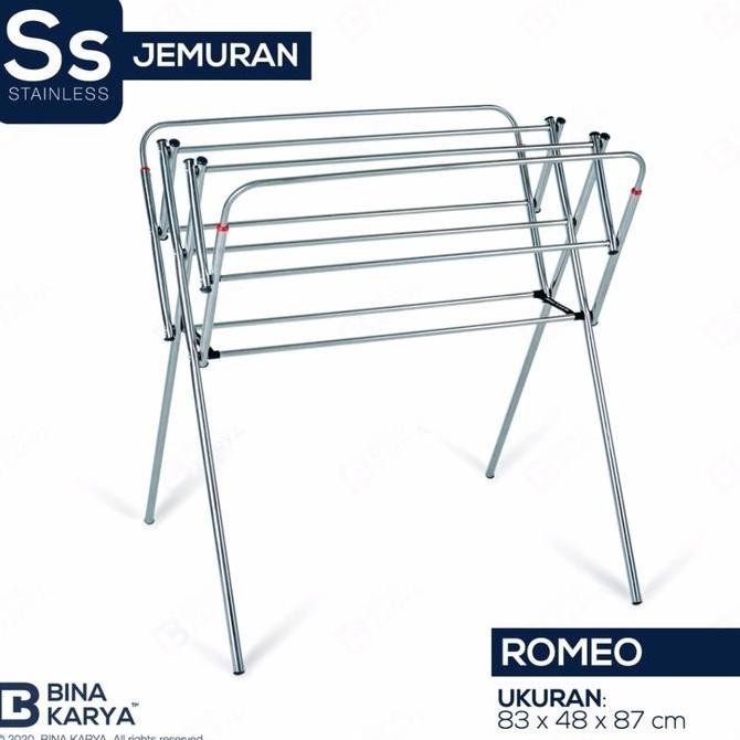 Jemuran Handuk Stainless / Jemuran Baju / Rak Handuk Stainless