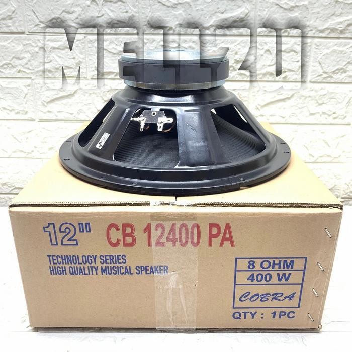 Speaker Component Cobra CB 12400 PA Woofer 12 inch Full Range