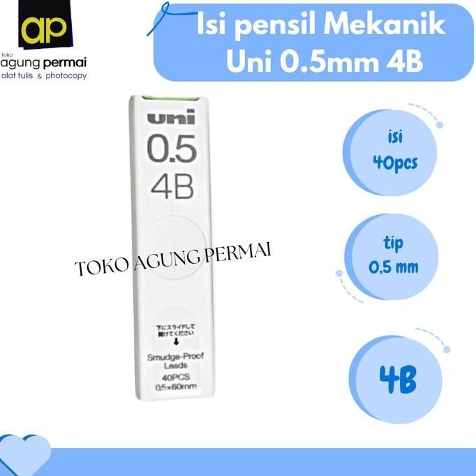 

Isi Pensil Mekanik Uni 0.5Mm 4B