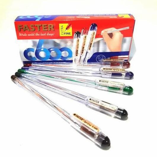

Pen Faster C600 Original ( Isi 12 Pc )