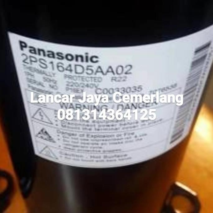 TERBARU KOMPRESOR AC 2PS164D PANASONIC 1PK TERMURAH
