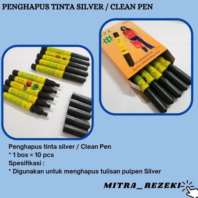 

Penghapus Tinta Silver / Clean Pen