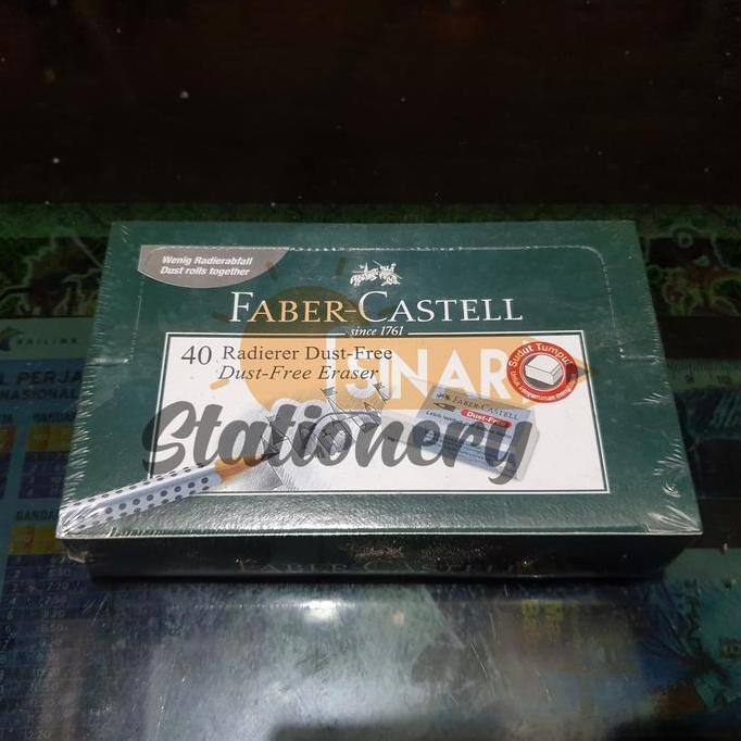 

Penghapus Putih Faber Castell 1Pak Isi 40Pc