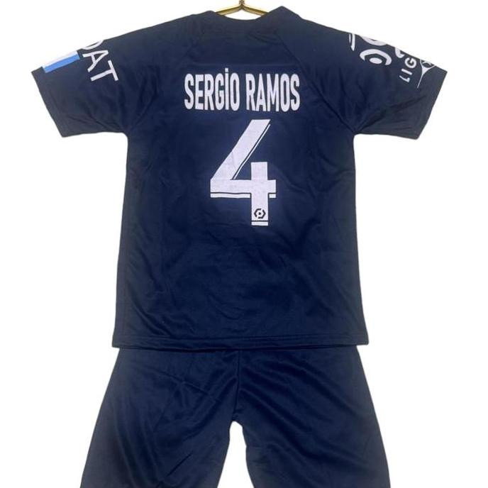 (Allthebest) Setelan baju bola anak SERGIO RAMOS / Kaos bola anak 6bln - 14thn
