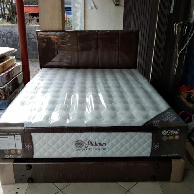 Ori Set Central Platinum gold 180x200 Sand Bianca kasur spring bed