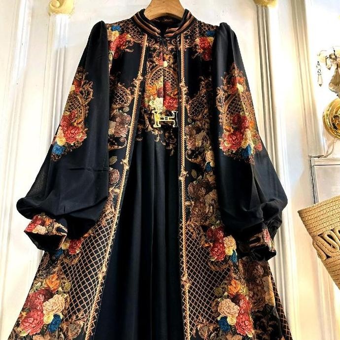 READY  KODE MAHALINI DRESS BY SHR Muslim Gamis