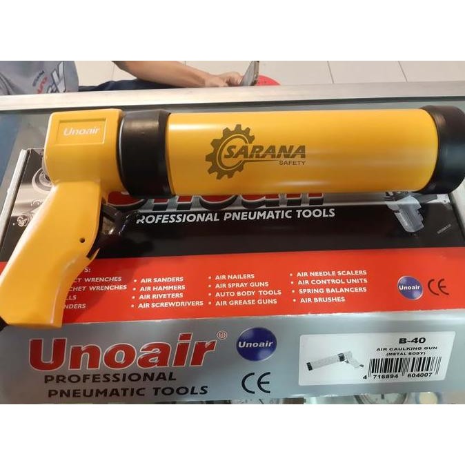 Promo Air Caulking Gun Pneumatic B-40 UNOAIR COD