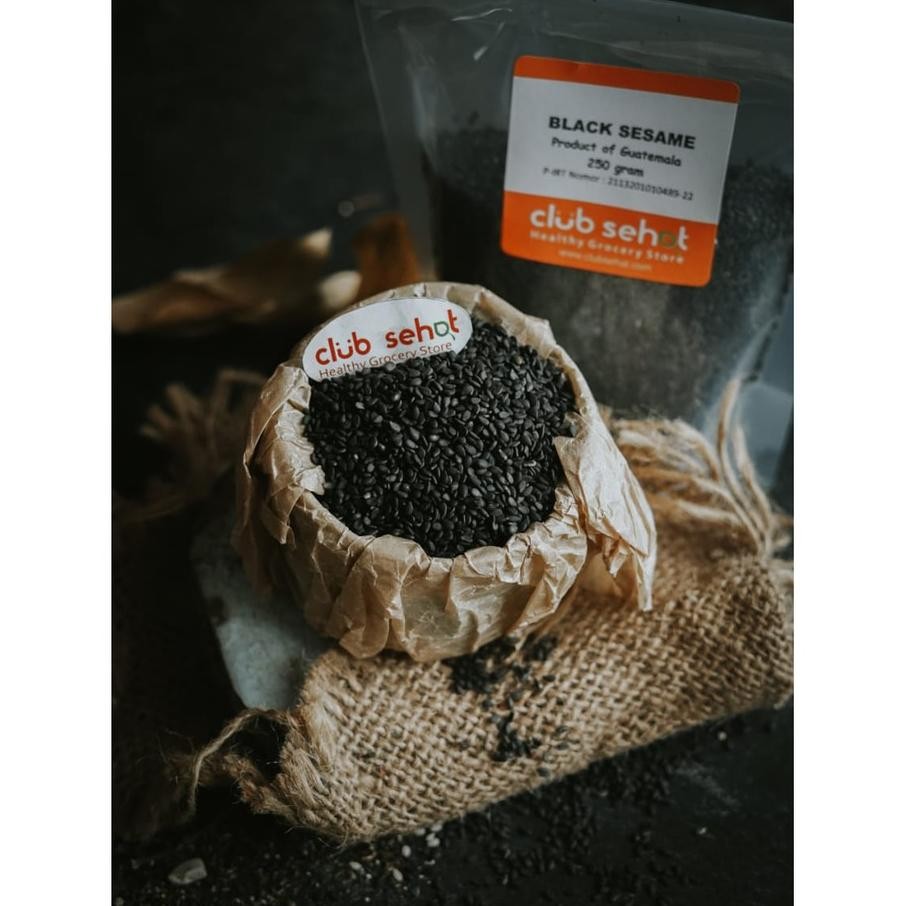 

Club Sehat Bla Sesame Guatemala 1Kg Wijen Hitam