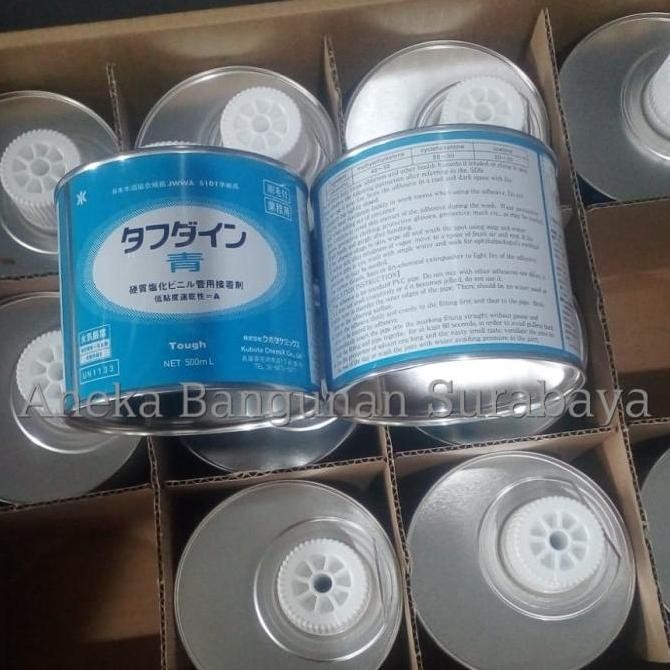 Promo Lem PVC KUBOTA Tough LEM PVC jepang kaleng 500mL cair COD