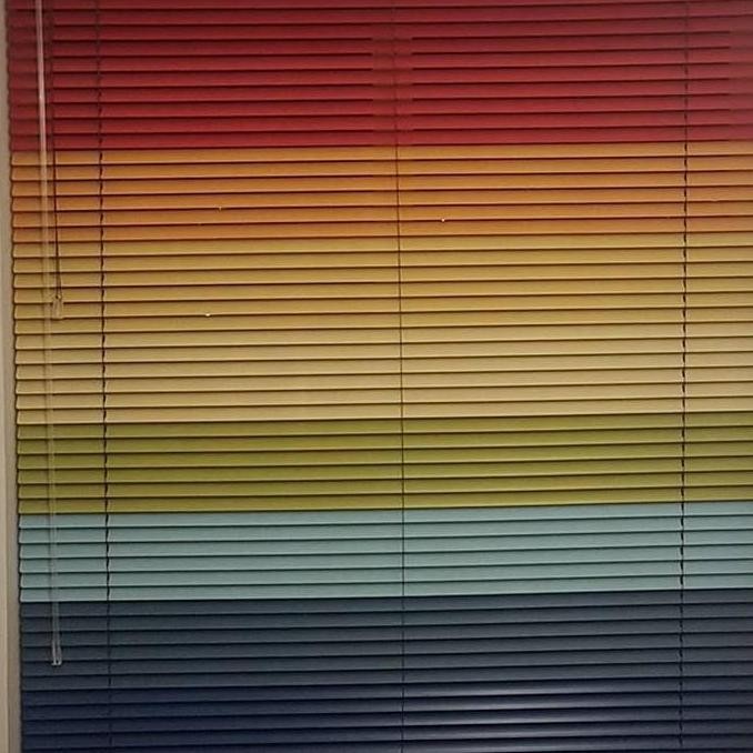 Gorden jendela / Tirai alumunium / Horizontal Blind / Ukuran Custom