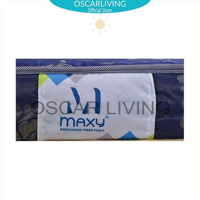 Terbaru Kasur Central Maxy Kasur Rebounded Fiber Foam Uk 90 X 200 - Biru