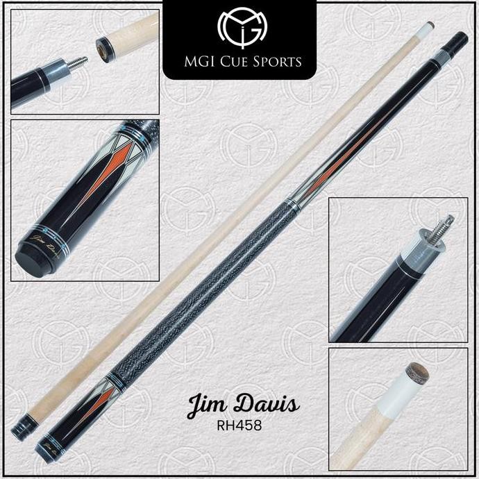 Jim Davis Billiard Play Cue - RH458 RESTOCK