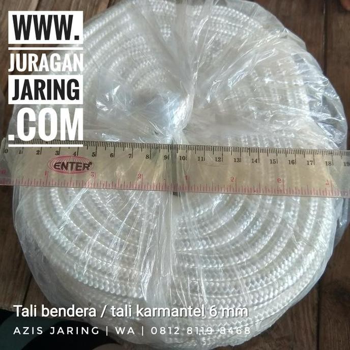 Tali Bendera 6 Mm Tali Karmantel Per Roll