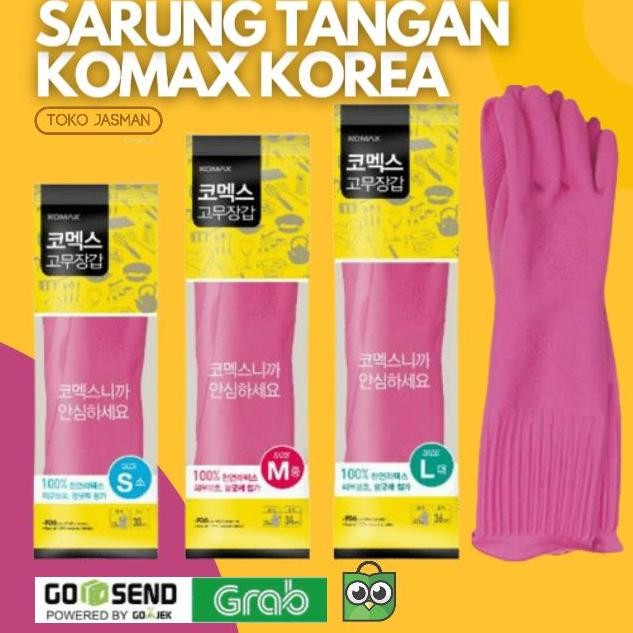 Sarung Tangan Karet Komax Original Korea Komax Rubber Gloves