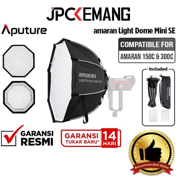 Aputure Amaran Light Dome Mini Se Softbox Octagon Studio Lighting Diffuser Garansi Resmi