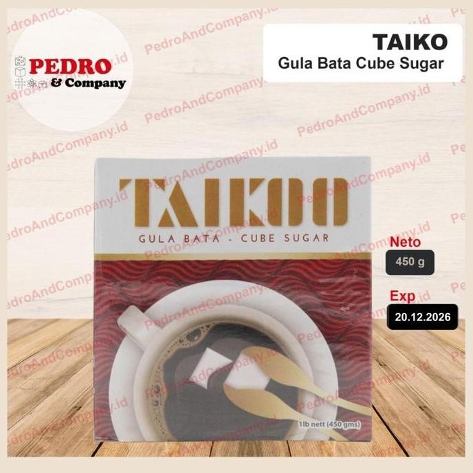 

Baru Taikoo Cube Sugar 450gr - Gula Batu Kotak Premium Teh & Kopi