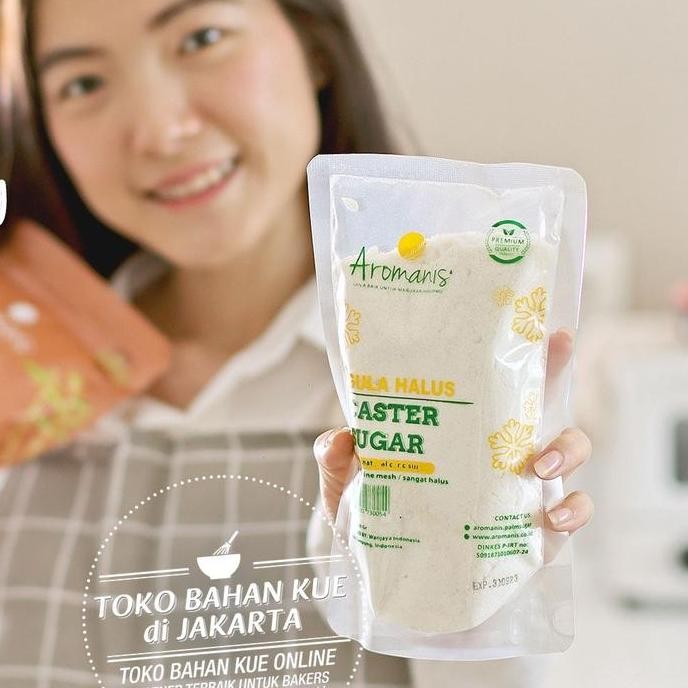 

Baru Aromanis Castor Sugar Cane 250gr - Gula Kastor Halus Asli