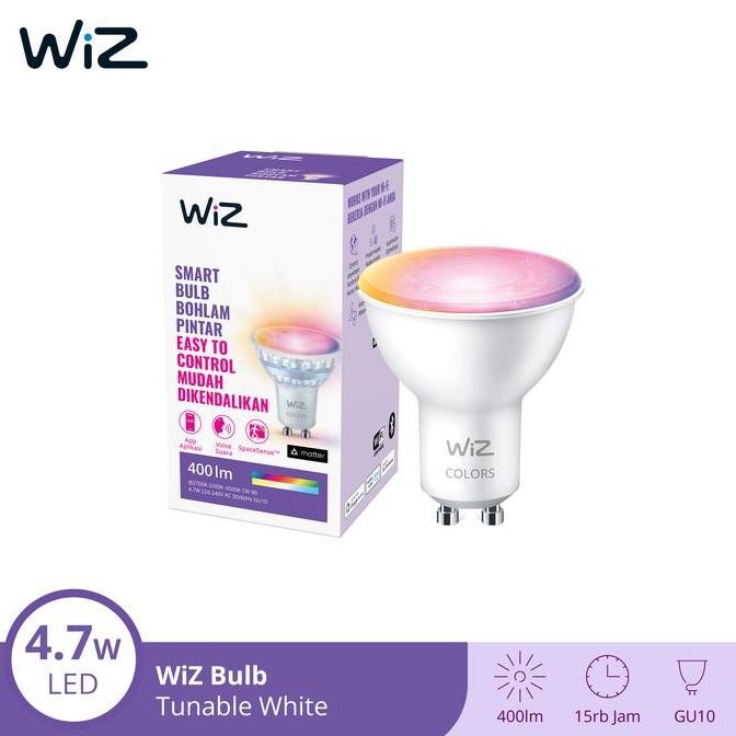 [Promo] Wiz Lampu Smart Led Spotlight Gu10 Wifi Rgb