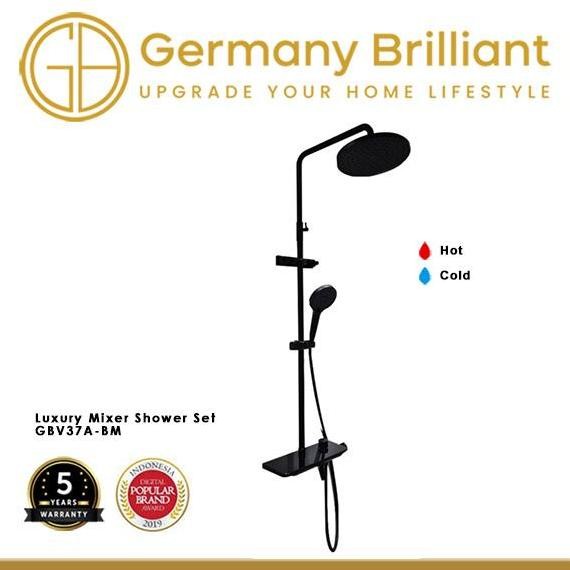 Germany Brilliant Shower Tiang / Column Set Panas Dingin Gbv37A-Bm