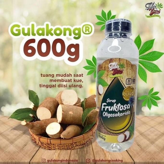 

Baru GulaKong Gula Singkong Cair 600g - Pemanis Alami
