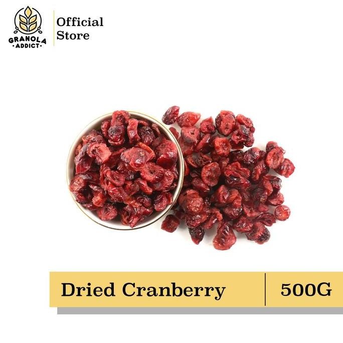 

Buah Dried Cranberry / Cranberries Kering 500G