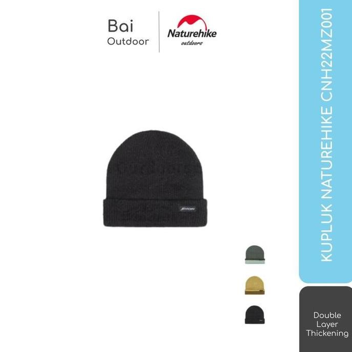 KUPLUK TOPI WOOL / WOL HANGAT HIKING CAMPING NATUREHIKE CNH22MZ001