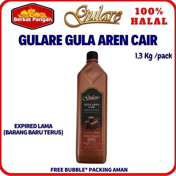 

Baru Gulare Gula Aren Cair 1.3kg - Palm Sugar Syrup Asli Premium