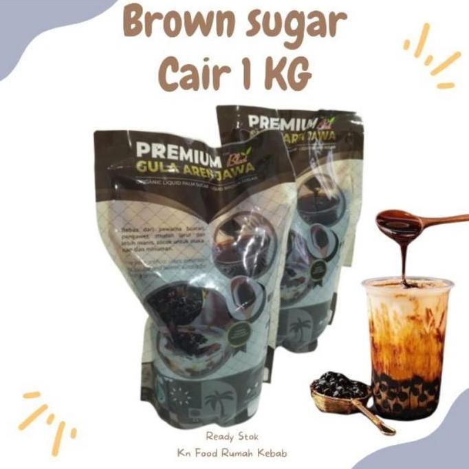 

Baru Brown Sugar Cair 1Kg - Sirup Gula Merah Untuk Minuman & Topping