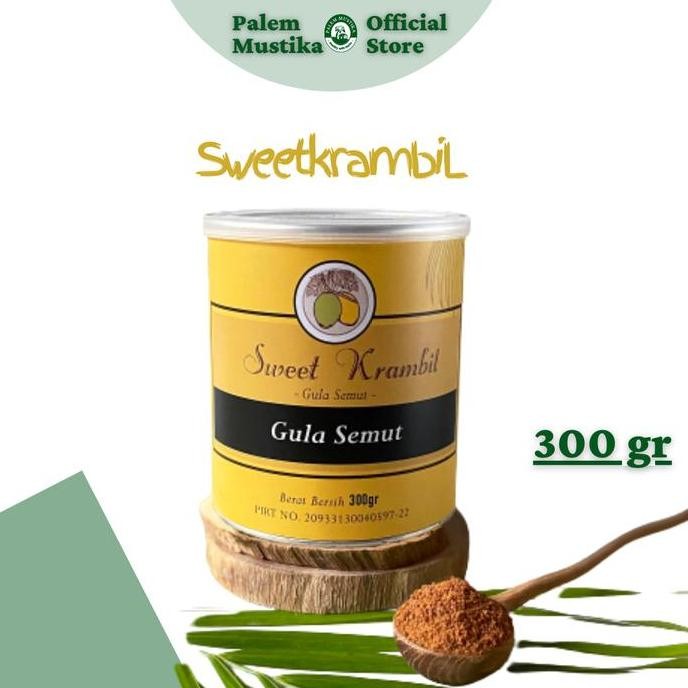 

Baru Sweet Krambil Gula Semut Kelapa 300gr - Gula Merah Bubuk Organik