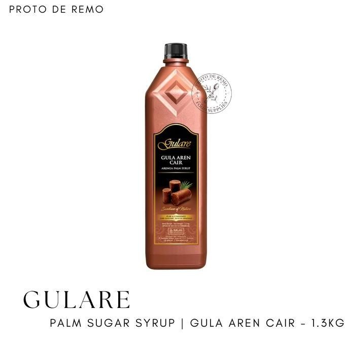 

Baru Gula Aren Cair Gulare 1.3kg - Palm Sugar Syrup Premium Kemasan Botol