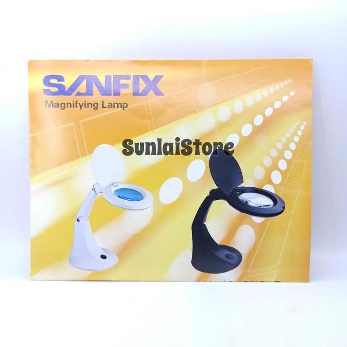 

Kaca Pembesar Magnifying Lamp Lampu Service Sanfix Sm-40-3/12 Original