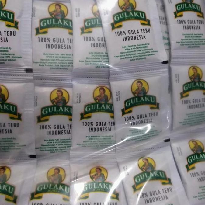 

Baru Gulaku Sachet 8gr Gula Tebu Praktis