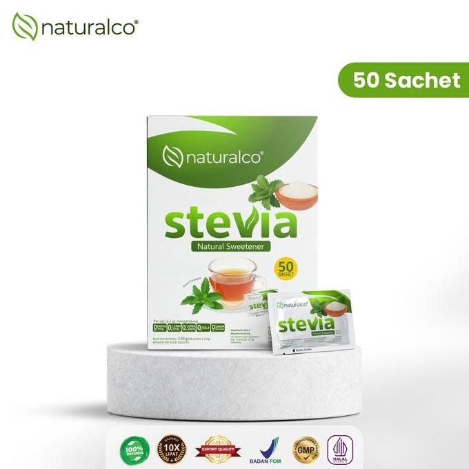 

Baru Naturalco Stevia Pemanis Alami 100% Murni - Pemanis Rendah Kalori