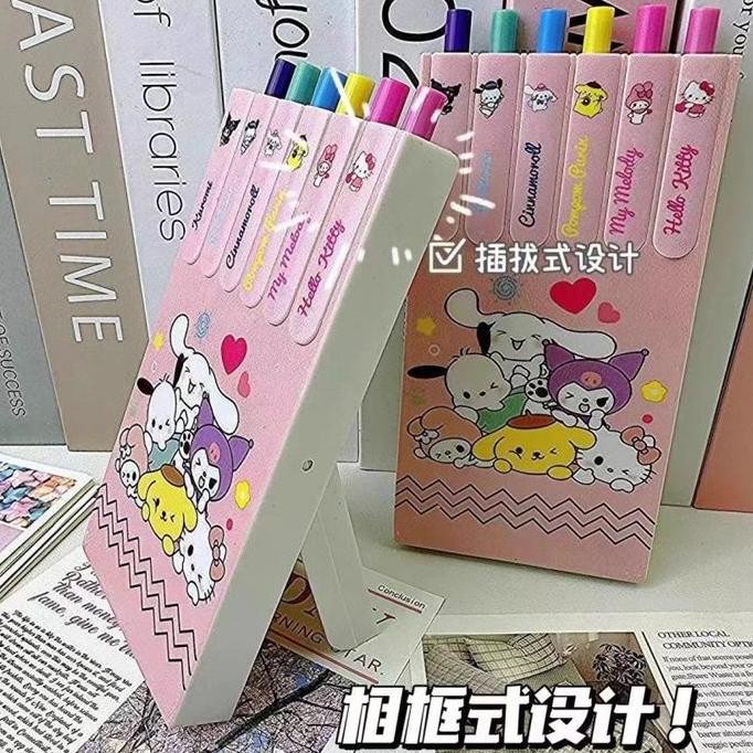 

Pulpen Set Standing Lucu Sanrio / Ballpoint Pen Cute