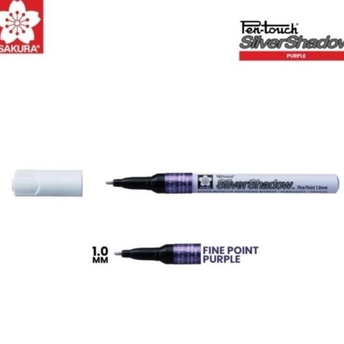 

Sakura Pen Touch Silver Shadow 1.0 Mm Purple
