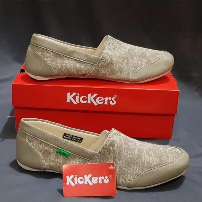 Uw Sepatu Kickers Slip On Wanita Sepatu Kickers Original Sepatu Wanita