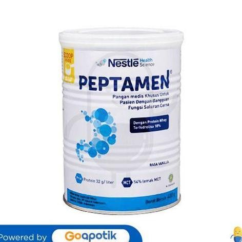 

Murah Peptamen Rasa Vanila 400 Gram Kaleng