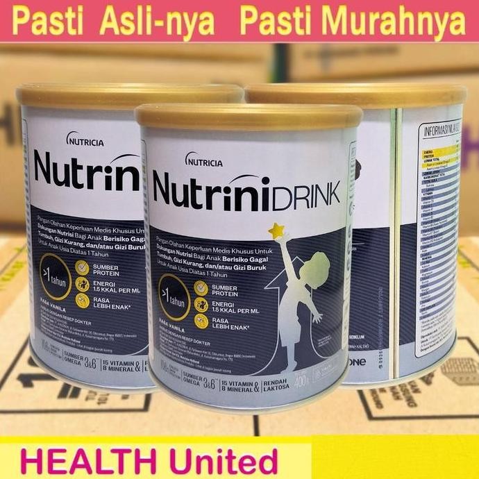 

Murah Nutrinidrink Powder 400 Gr Nutricia Vanila