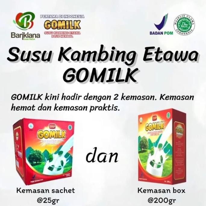 

Grosir Paket 10 Box Gomilk Susu Kambing Etawa Plus Herbal Atasi Nyeri Sendi Untuk
