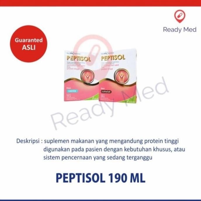 

Promo Peptisol Coklat Suplemen Makanan