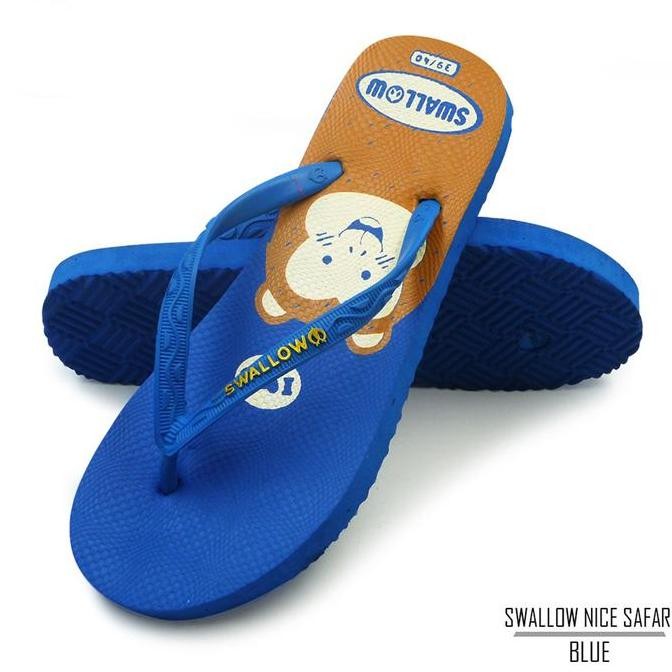 DS Sandal Jepit Swallow Dewasa Motif NICE SAFARI.