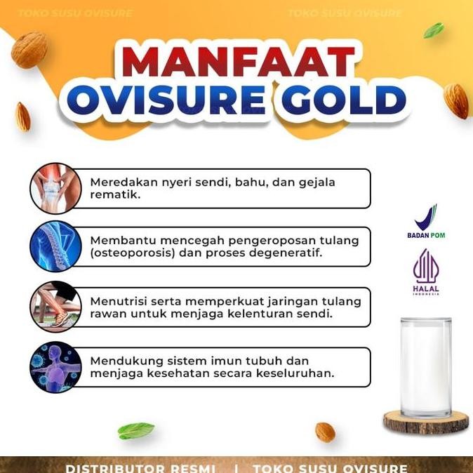 

Sale Ovisure Gold Susu Bpom , Membantu Memulihkan Kerusakan Tulang Susu Usa Bubuk