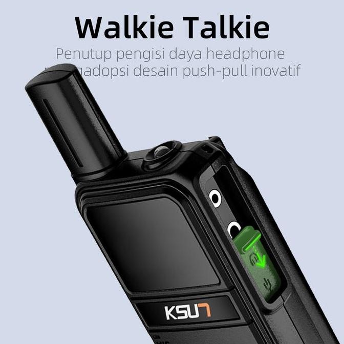 Grosir Ksun X-Tfsi Walkei Talkie M3Plus Ht Jarak 3Km Mini Handy Talkt 4000Mah