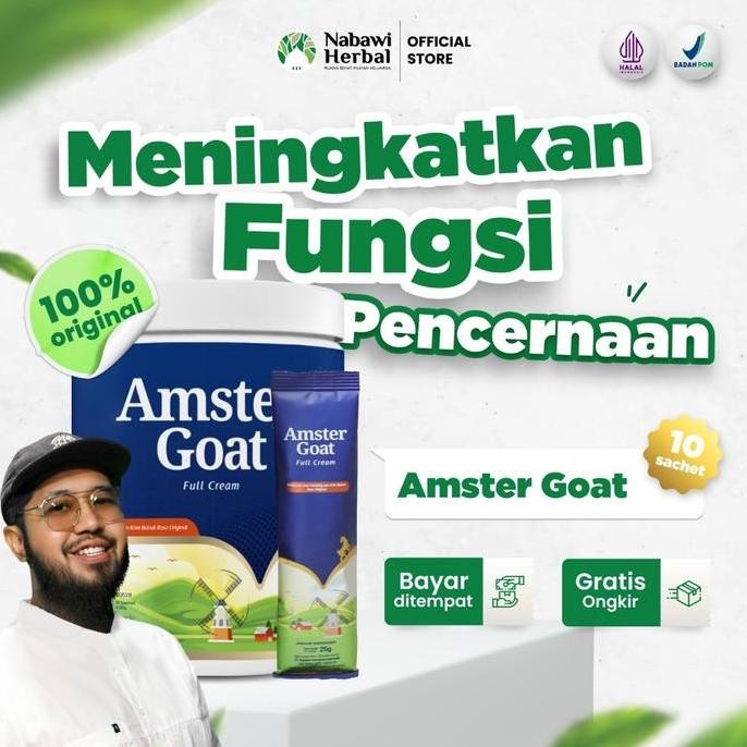 

Sale Amstergoat Susu Kambing Premium Bubuk Original 250G